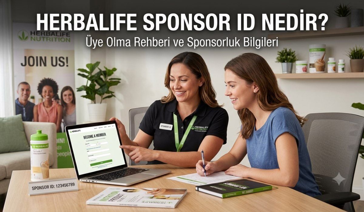 Herbalife Sponsor ID Nasıl Alınır? Güncel Başvuru Rehberi
