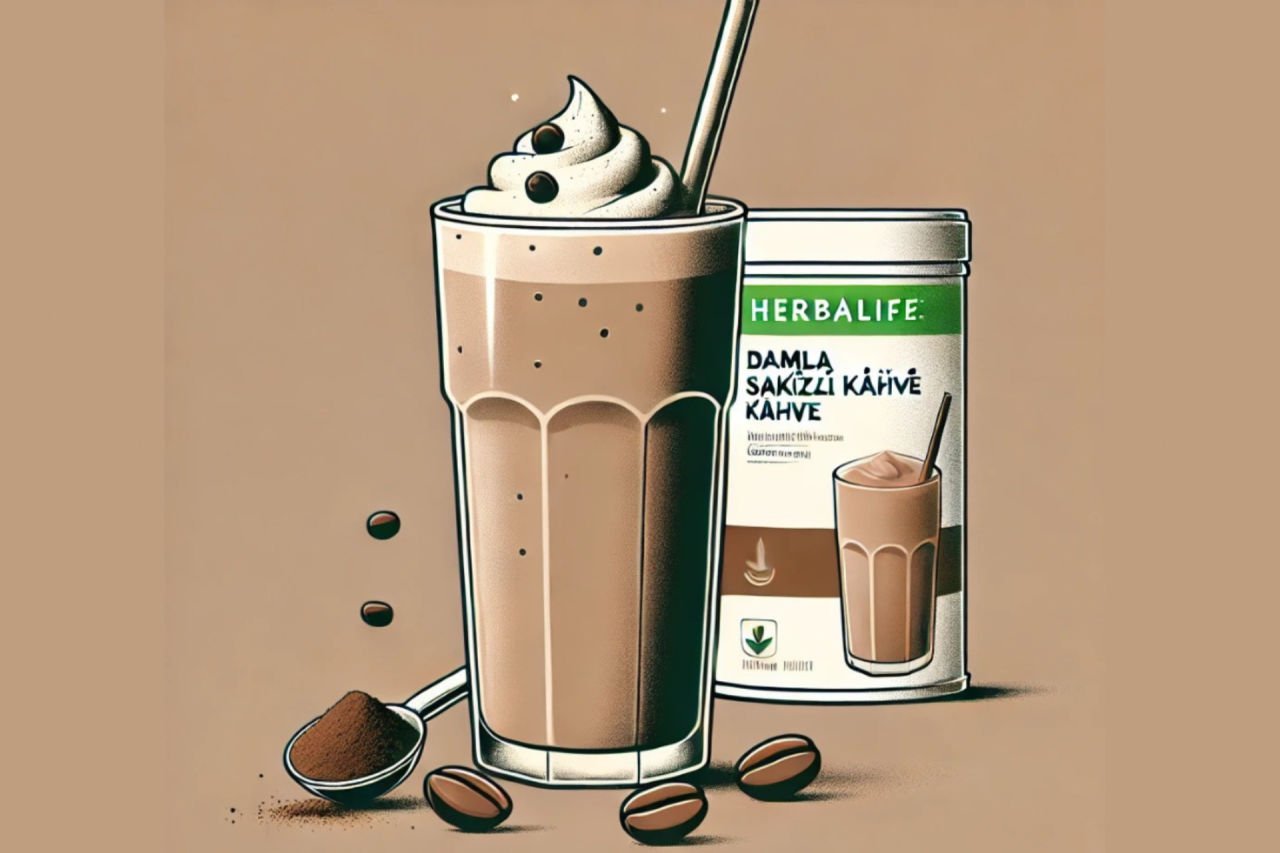 Damla Sakızlı Kahve Tadında Shake Tarifi