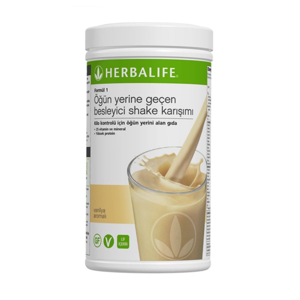 Formül 1 Herbalife Vanilyalı Shake 500gr