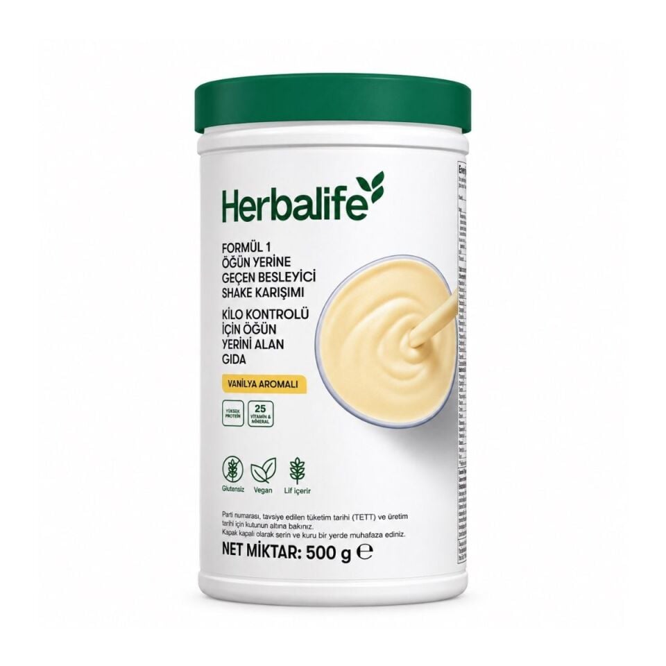 Formül 1 Herbalife Vanilyalı Shake 500gr