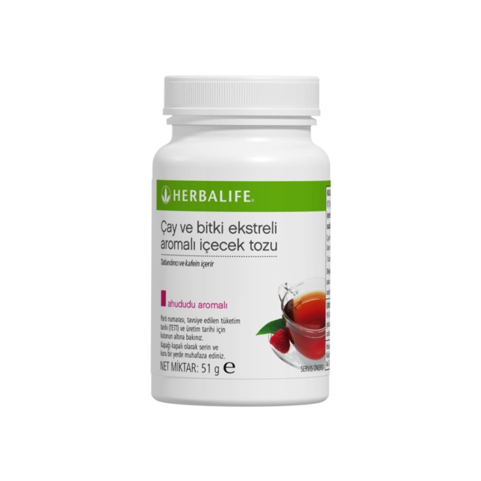 Bitkisel Konsantre Herbalife Çayı Ahududu Aromalı 51g