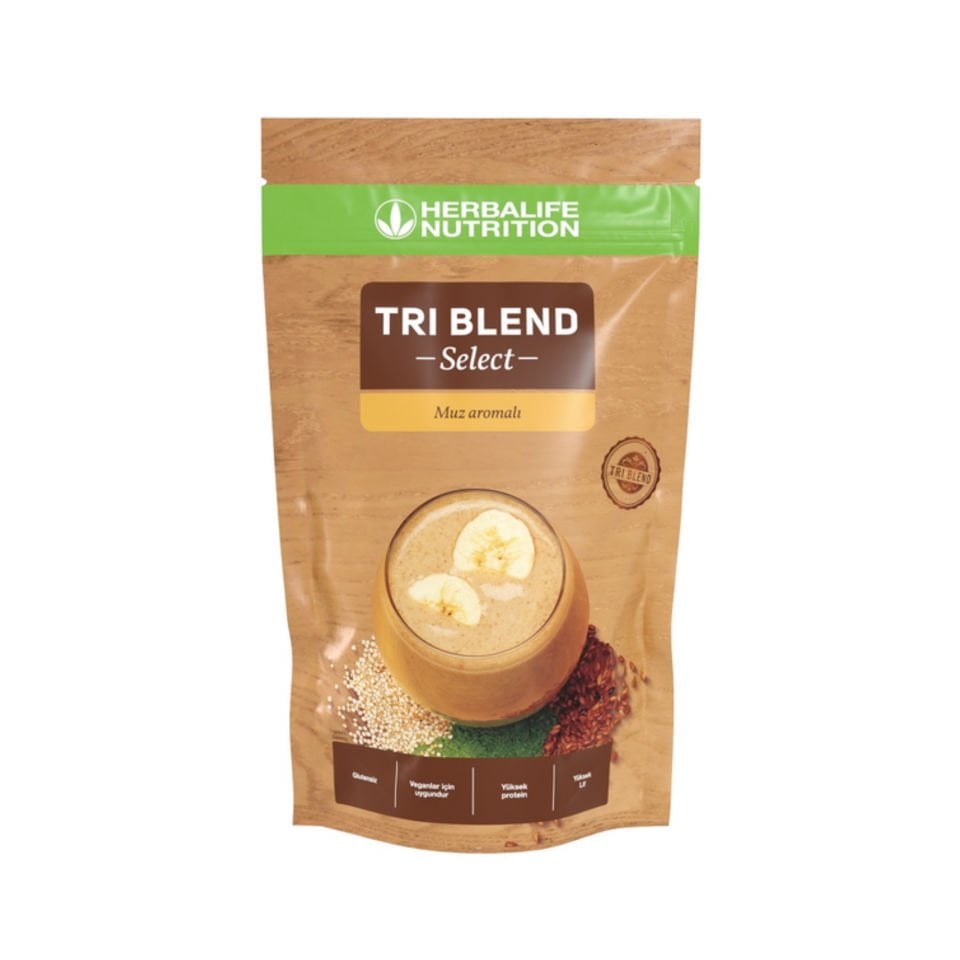 Herbalife Tri Blend Select Muz Aromalı İçecek 600g