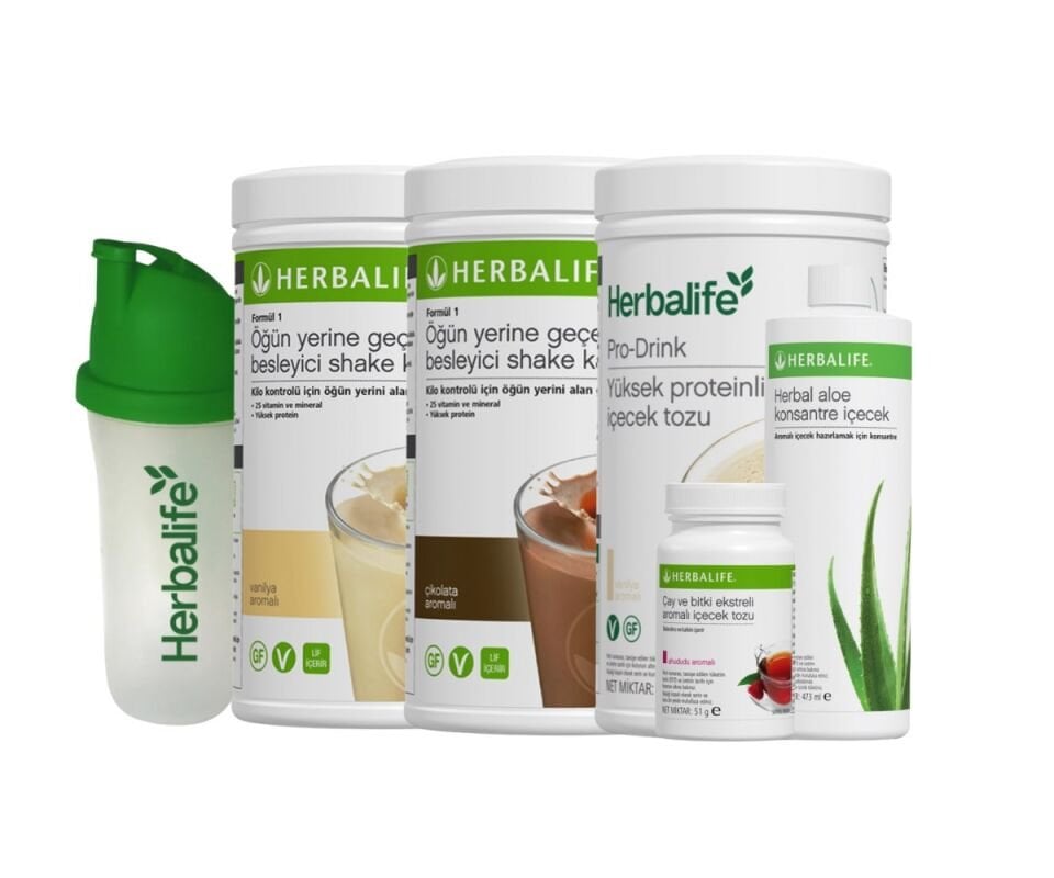 Pro Set + Shaker Hediye (Aşağı Kilo Kontrol)