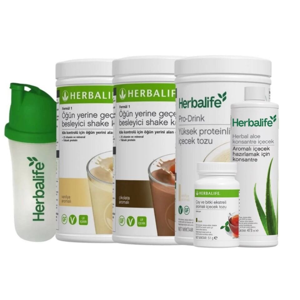 Pro Set + Shaker Hediye (Aşağı Kilo Kontrol)