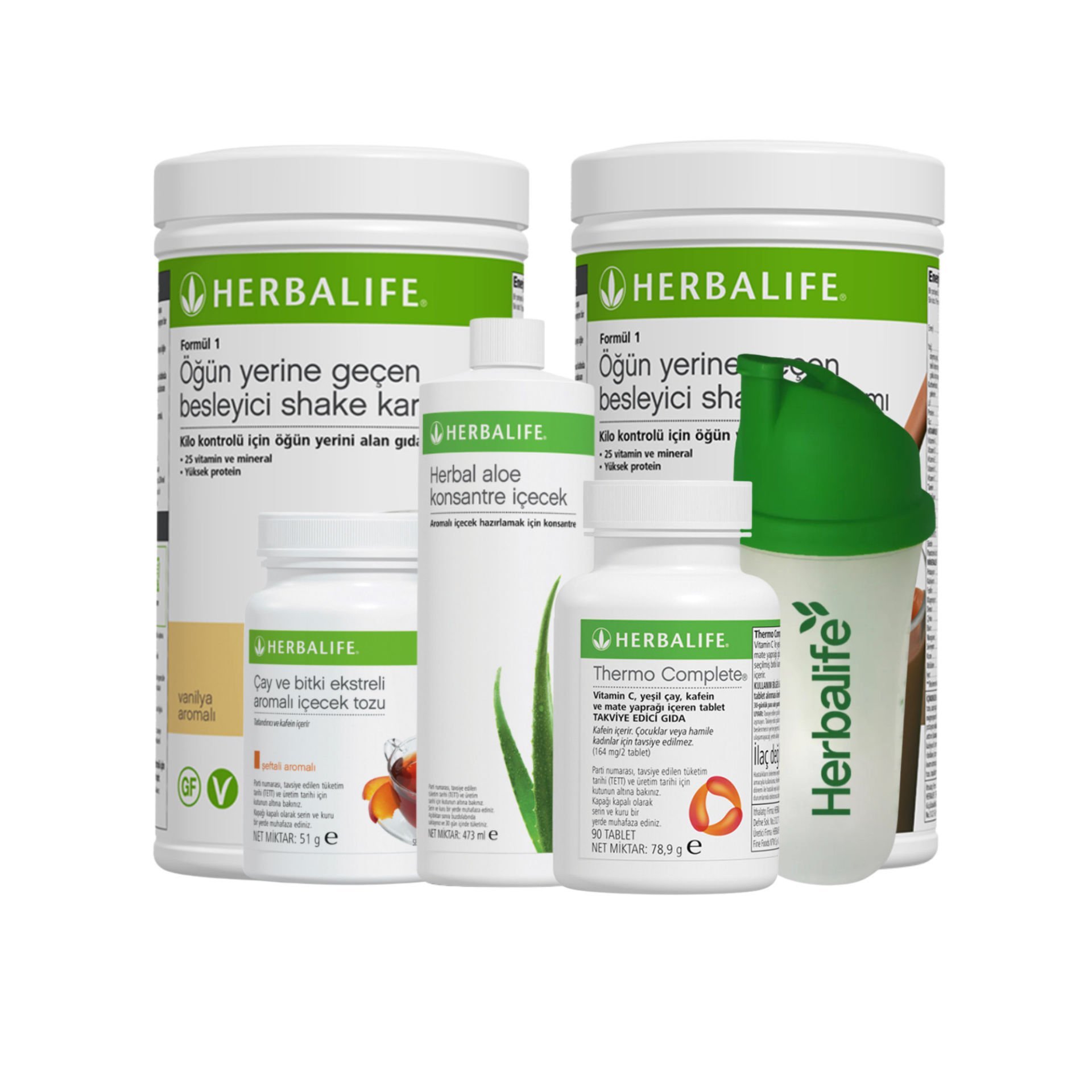 Herbalife Kilo Verme Setleri