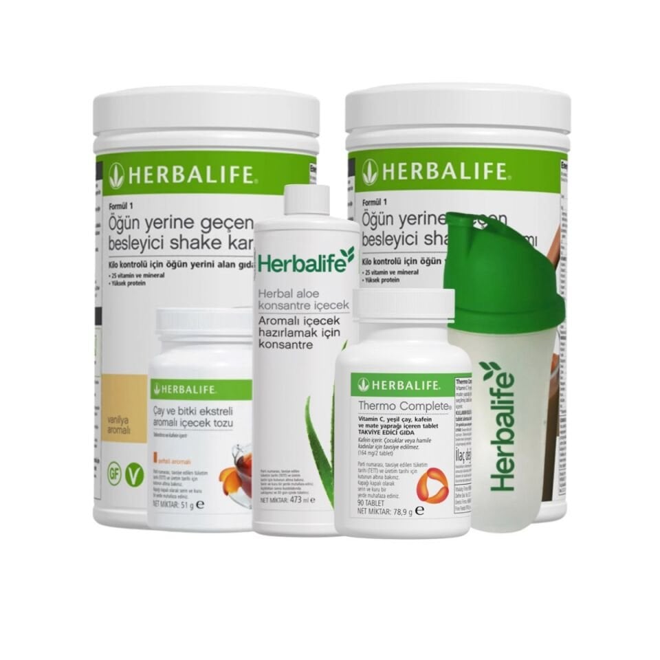 Silver Set + Shaker Hediye (Aşağı Kilo Kontrolü)