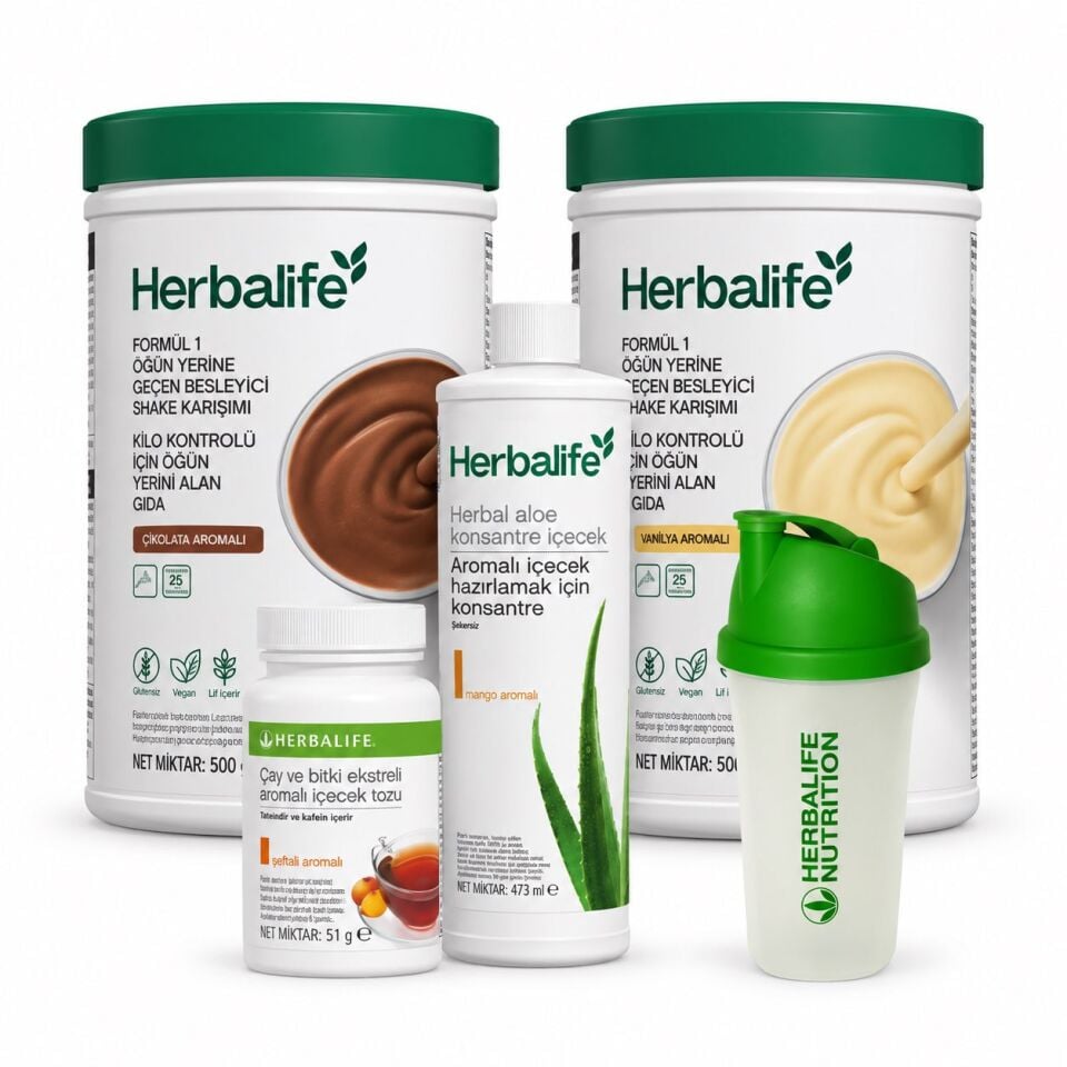 Bronz Set + Shaker Hediye (Aşağı Kilo Kontrolü)