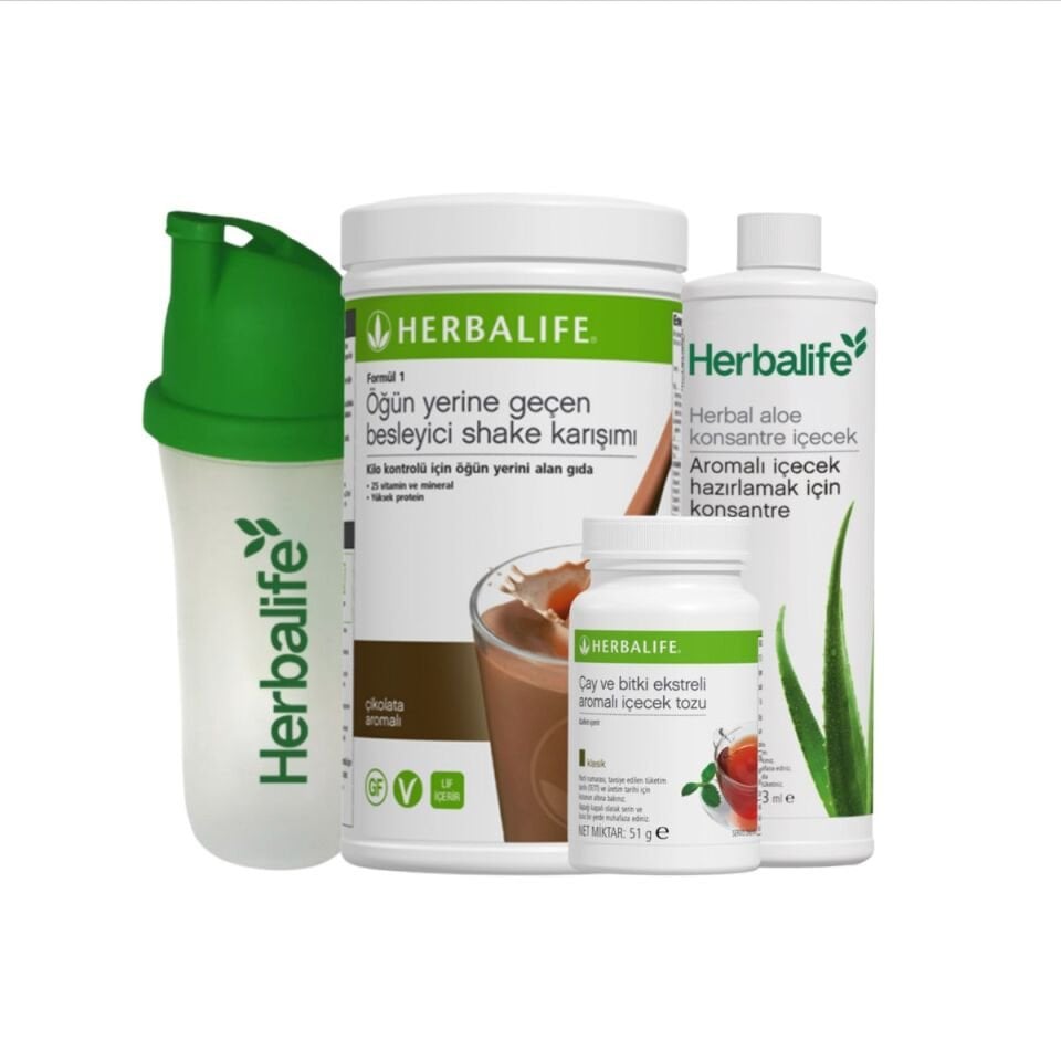 Hızlı Başlangıç Seti + Shaker Hediye (Aşağı Kilo Kontrol)