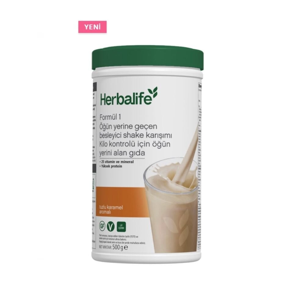 Formül 1 Herbalife Tuzlu Karamel Aromalı Shake 500 g